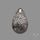 Black Fossil Coral Cabochon