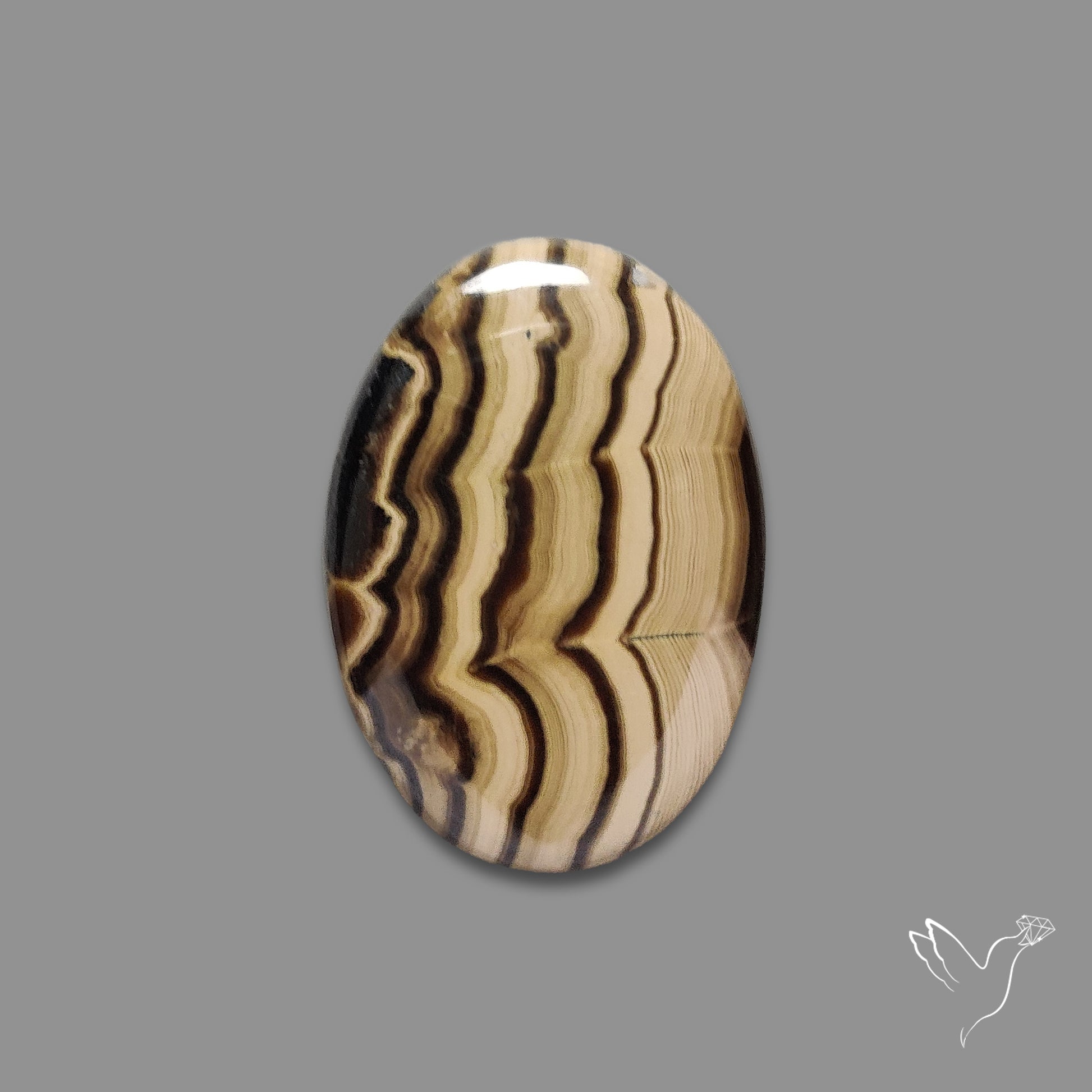 Schalenblende Cabochon