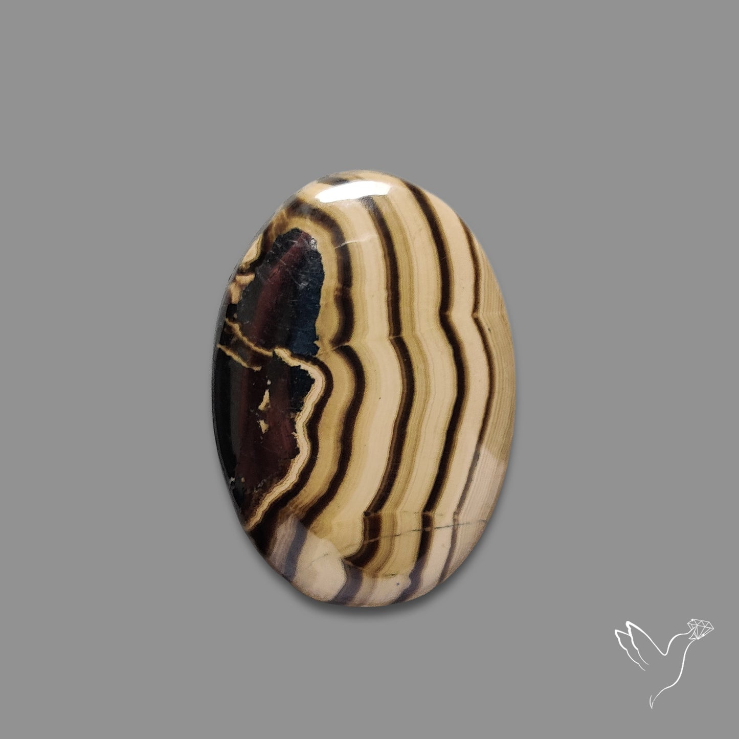 Schalenblende Cabochon