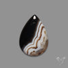 Black Banded Agate Cabochon