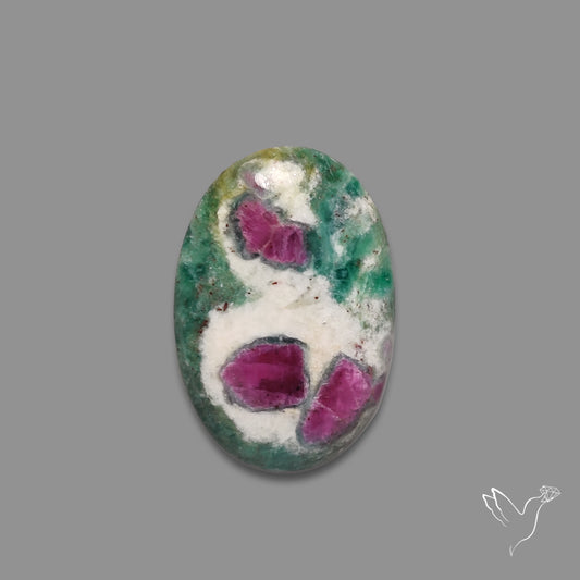 Ruby In Fuchsite Cabochon
