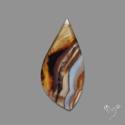 Montana Agate Cabochon