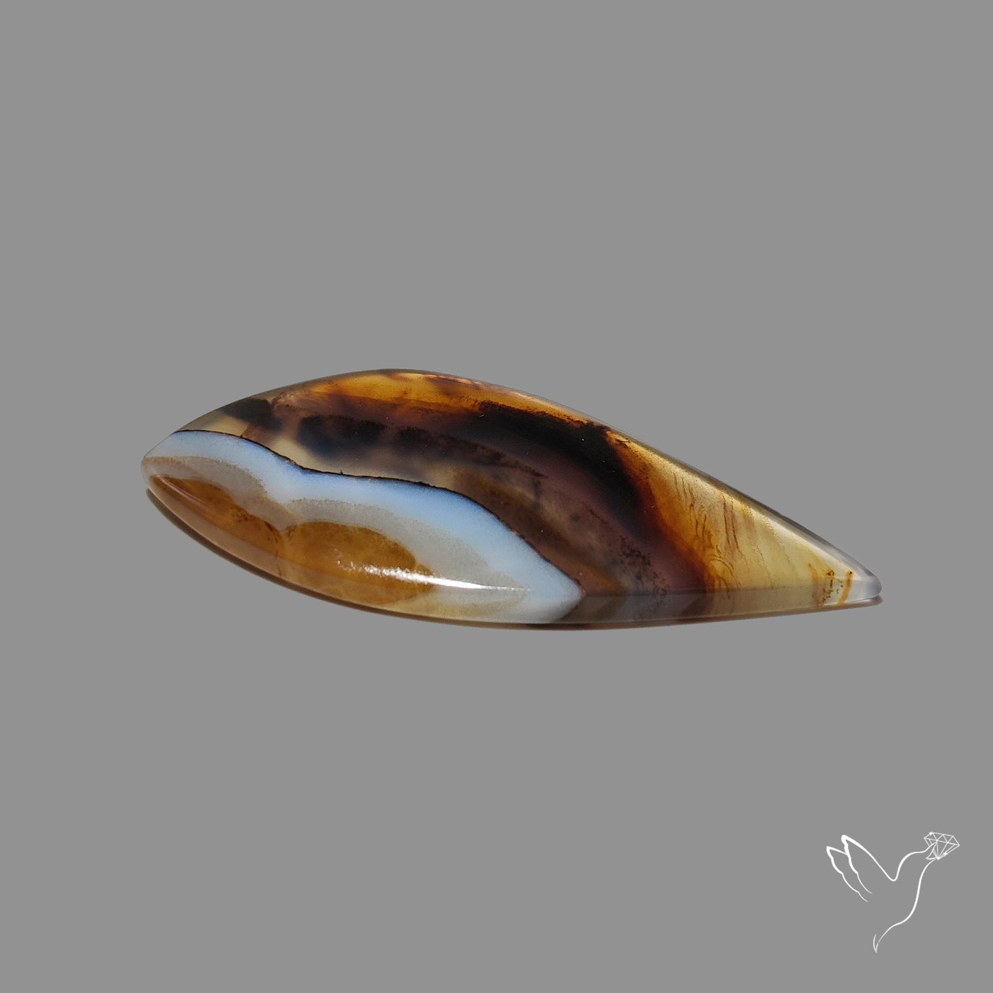 Montana Agate Cabochon