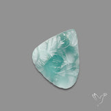 Hemimorphite Glass Mughal Carving