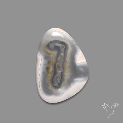 Solar Moss Quartz Cabochon