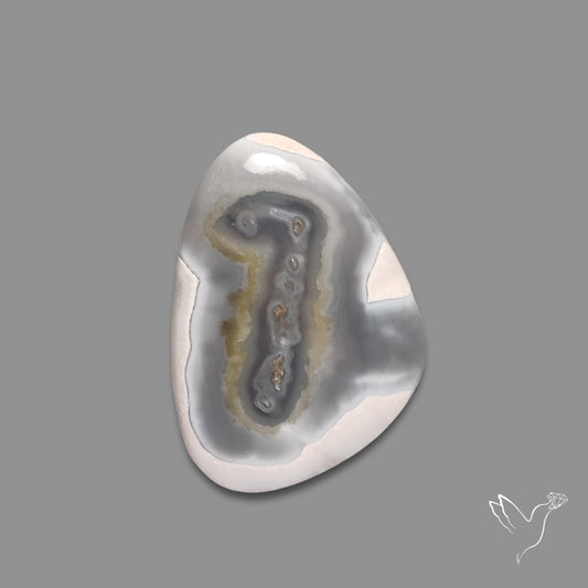 Solar Moss Quartz Cabochon