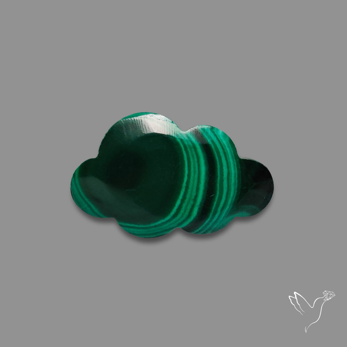 Malachite Cloud Carving