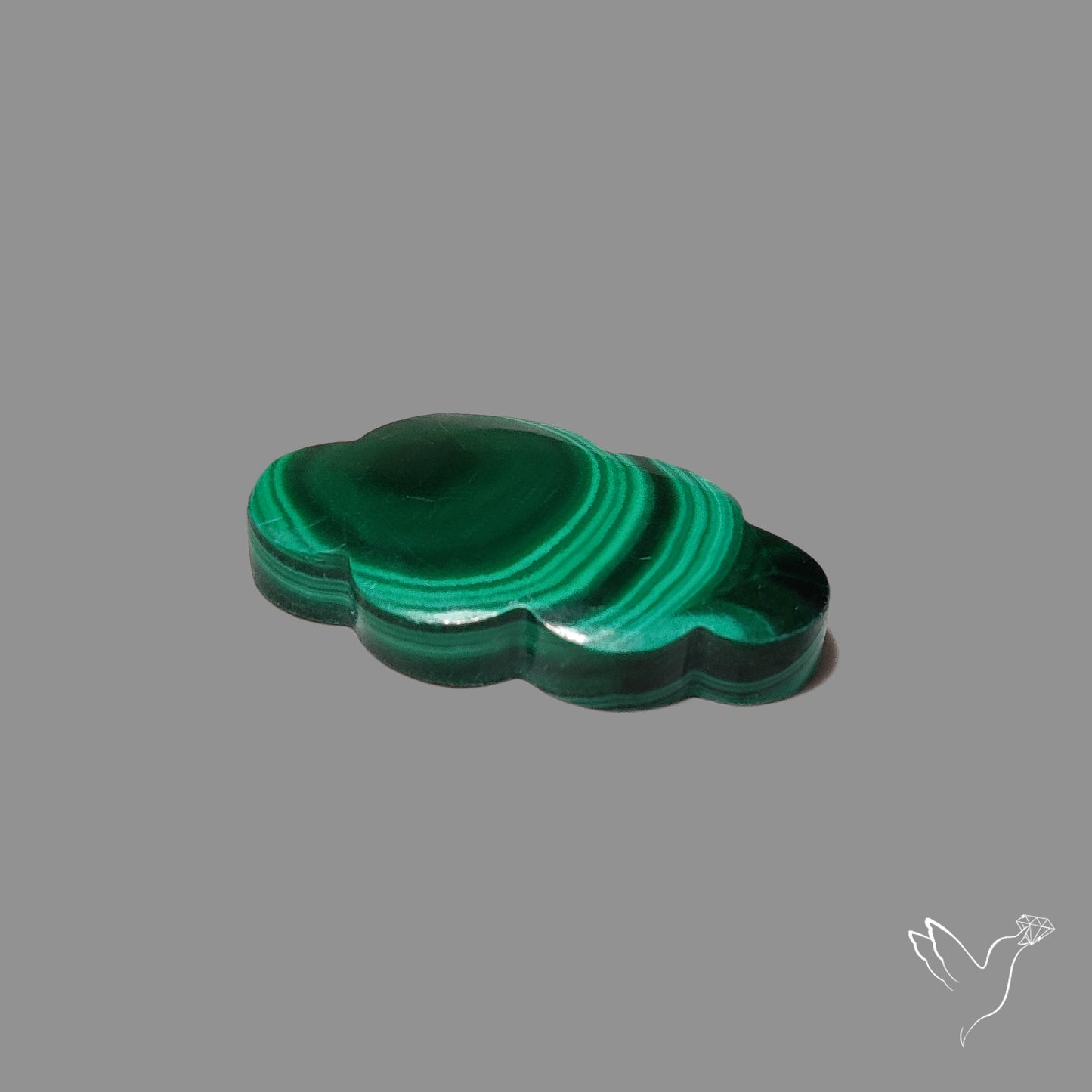 Malachite Cloud Carving