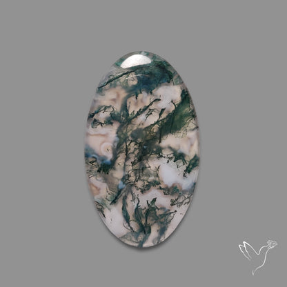 Moss Agate Cabochon