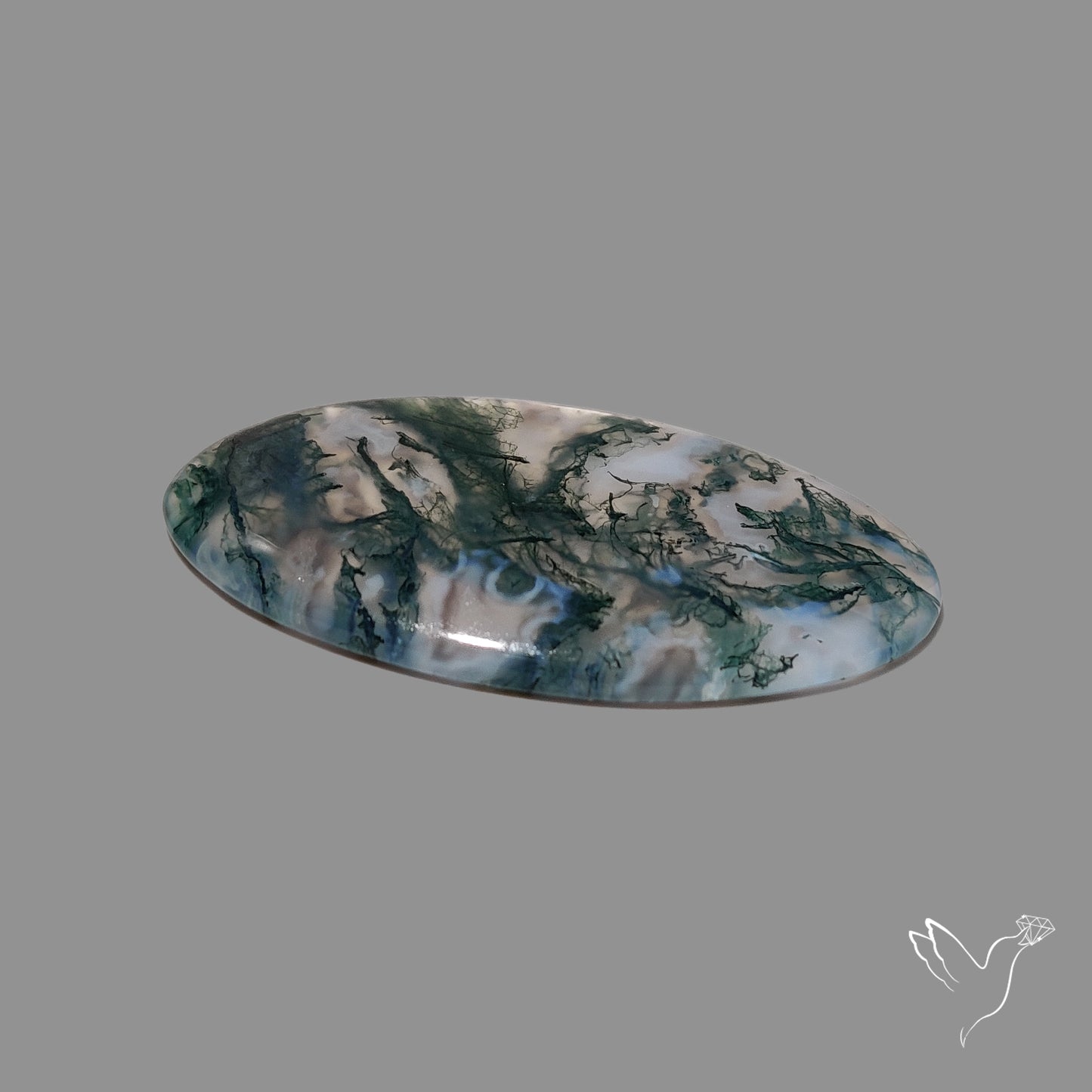 Moss Agate Cabochon
