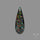 Crushed Aurora Opal Doublet