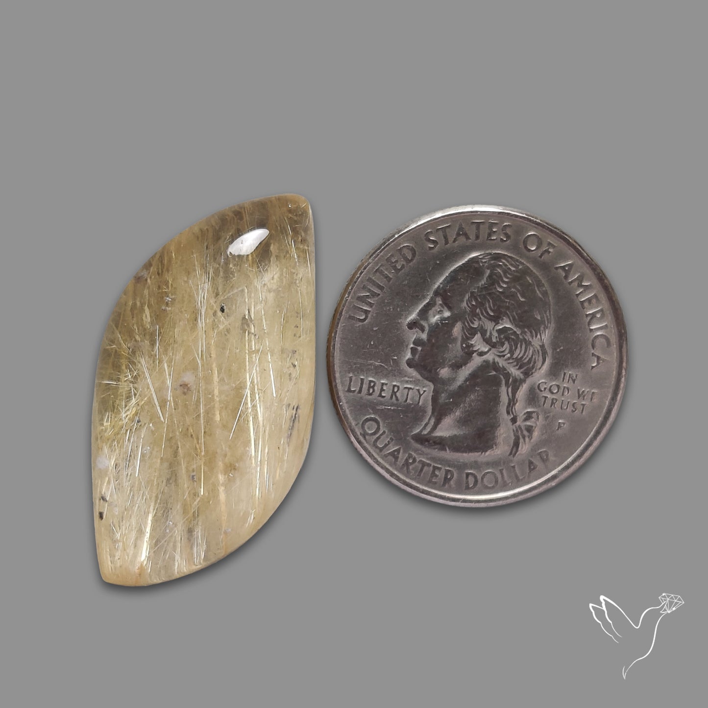 Golden Rutilated Quartz