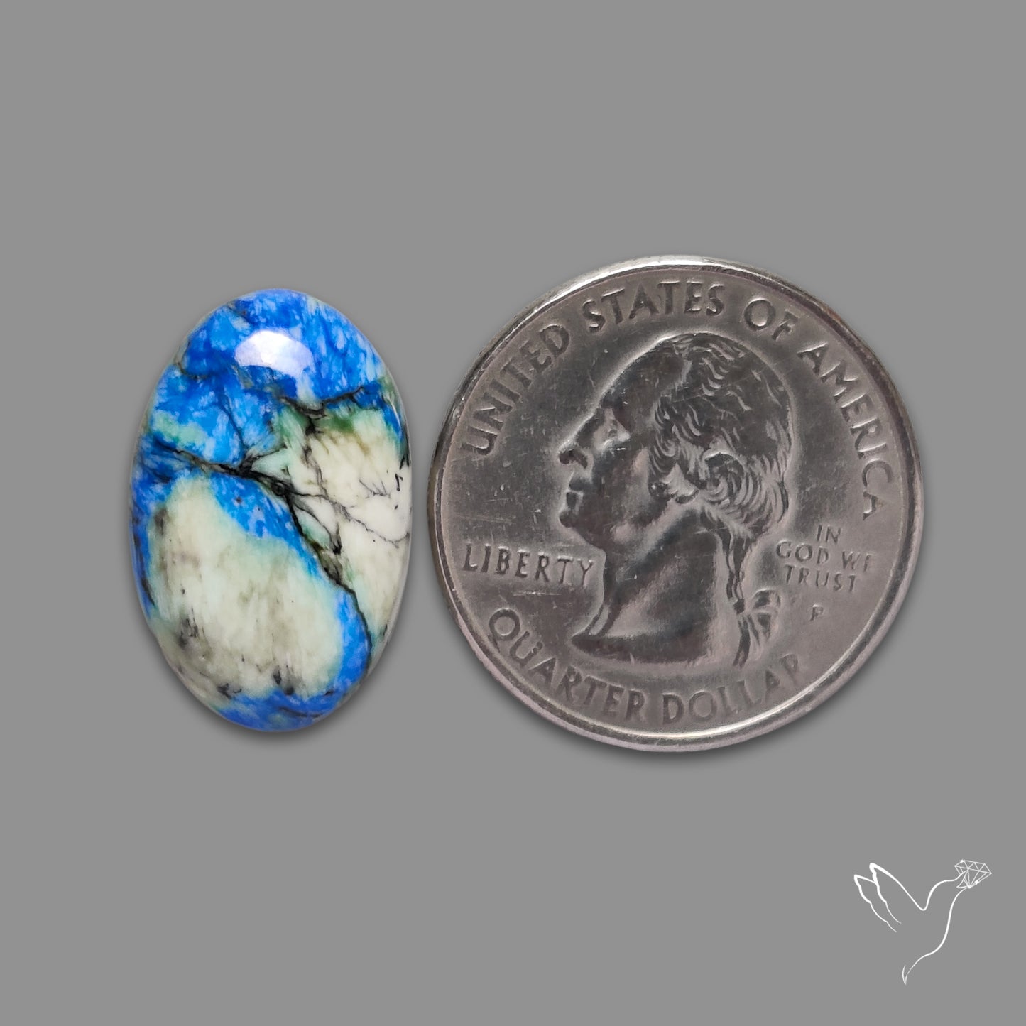 Blue Horizon Azurite Cabochon