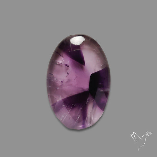 Trapiche Amethyst Cabochon