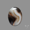 Black Banded Agate Cabochon