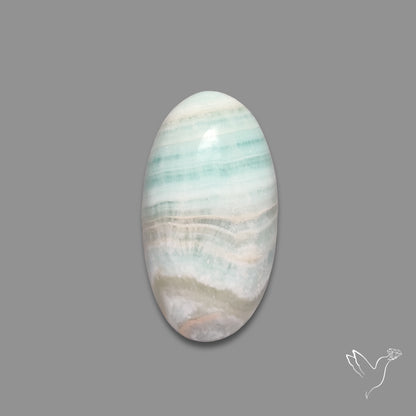 Blue Aragonite Cabochon