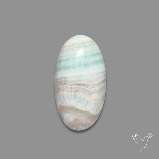 Blue Aragonite Cabochon