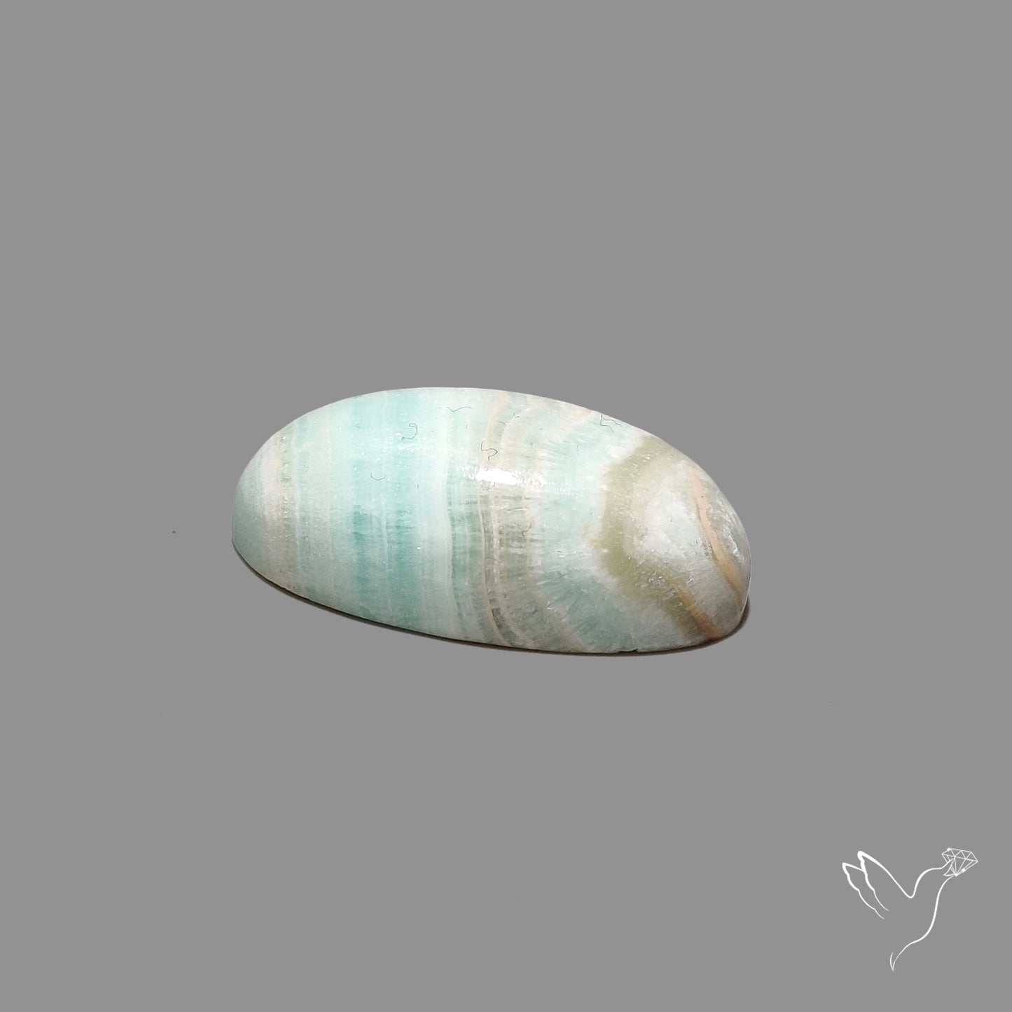 Blue Aragonite Cabochon