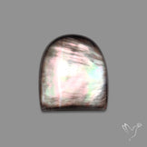 Himalayan Quartz With Black Mother Of Pearl Doublet