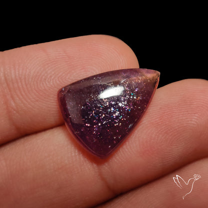 Bloodshot Iolite Sunstone Cabochon