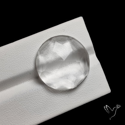 Rose Cut Himalayan Clear Quartz