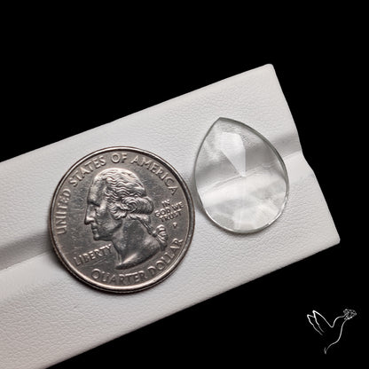 Rose Cut Himalayan Clear Quartz