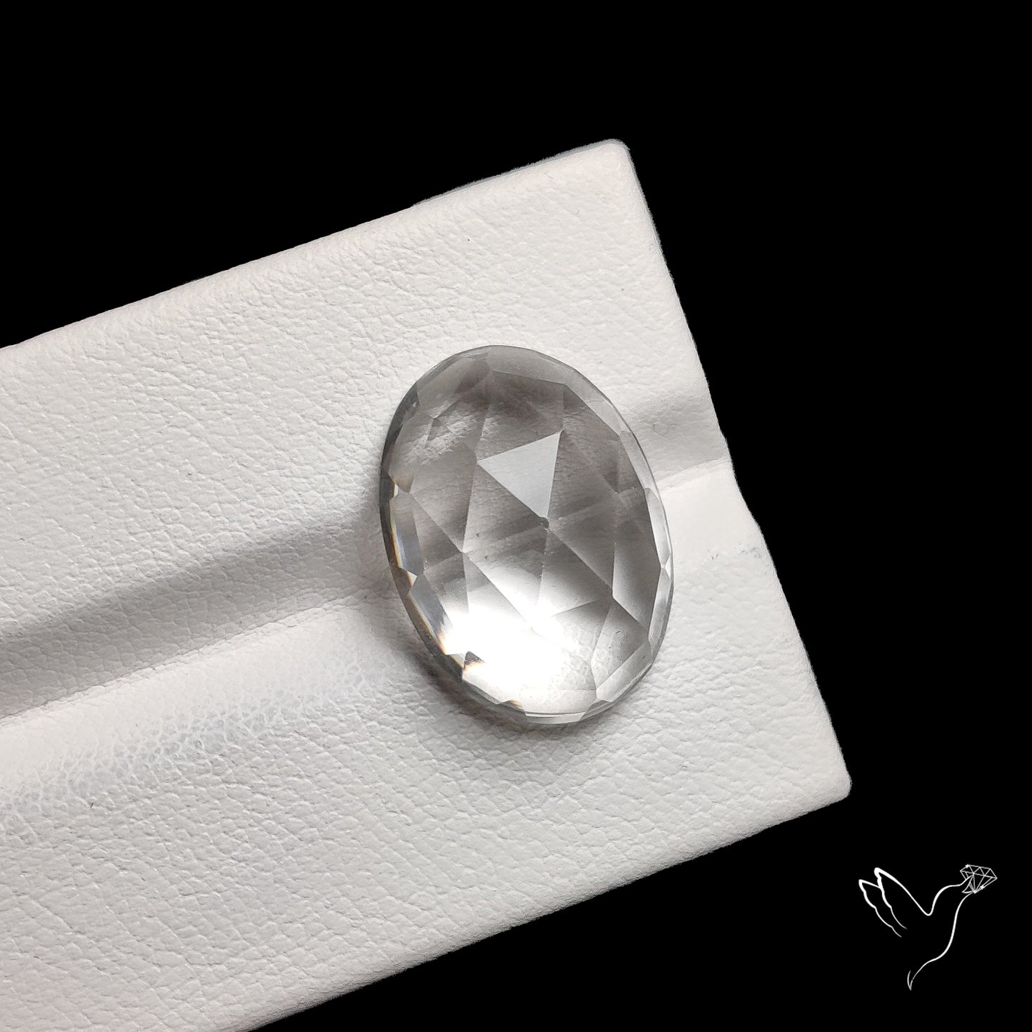 Rose Cut Himalayan Clear Quartz