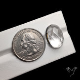 Rose Cut Himalayan Clear Quartz