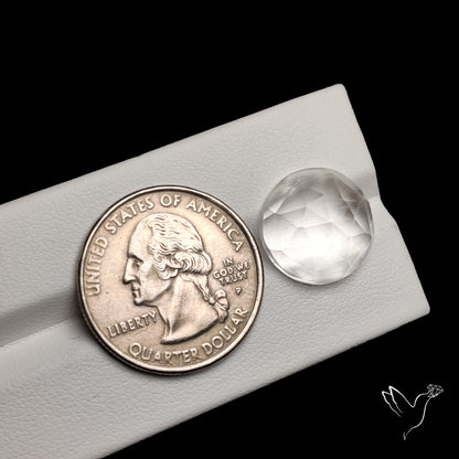 Rose Cut Himalayan Clear Quartz