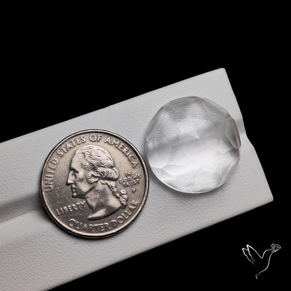 Rose Cut Himalayan Clear Quartz