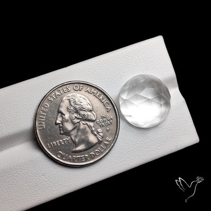 Rose Cut Himalayan Clear Quartz
