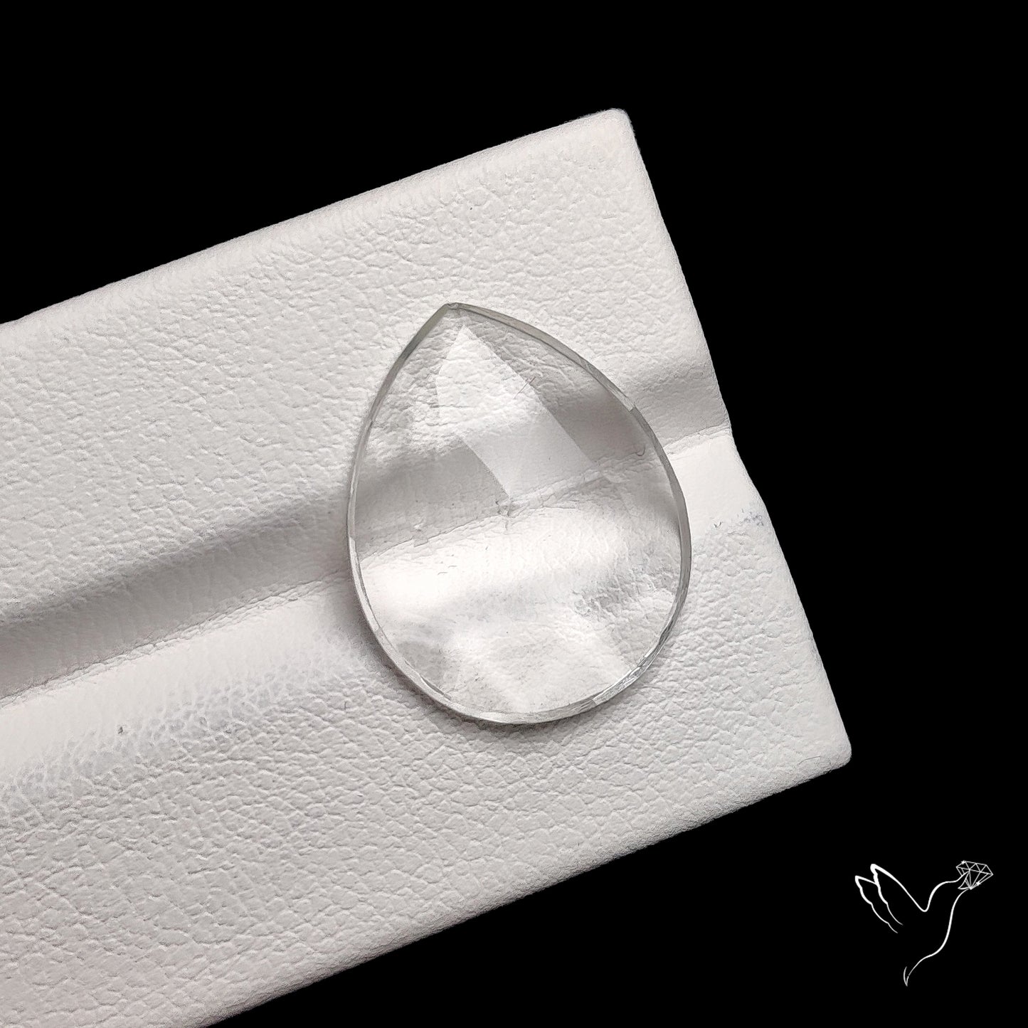 Rose Cut Himalayan Clear Quartz
