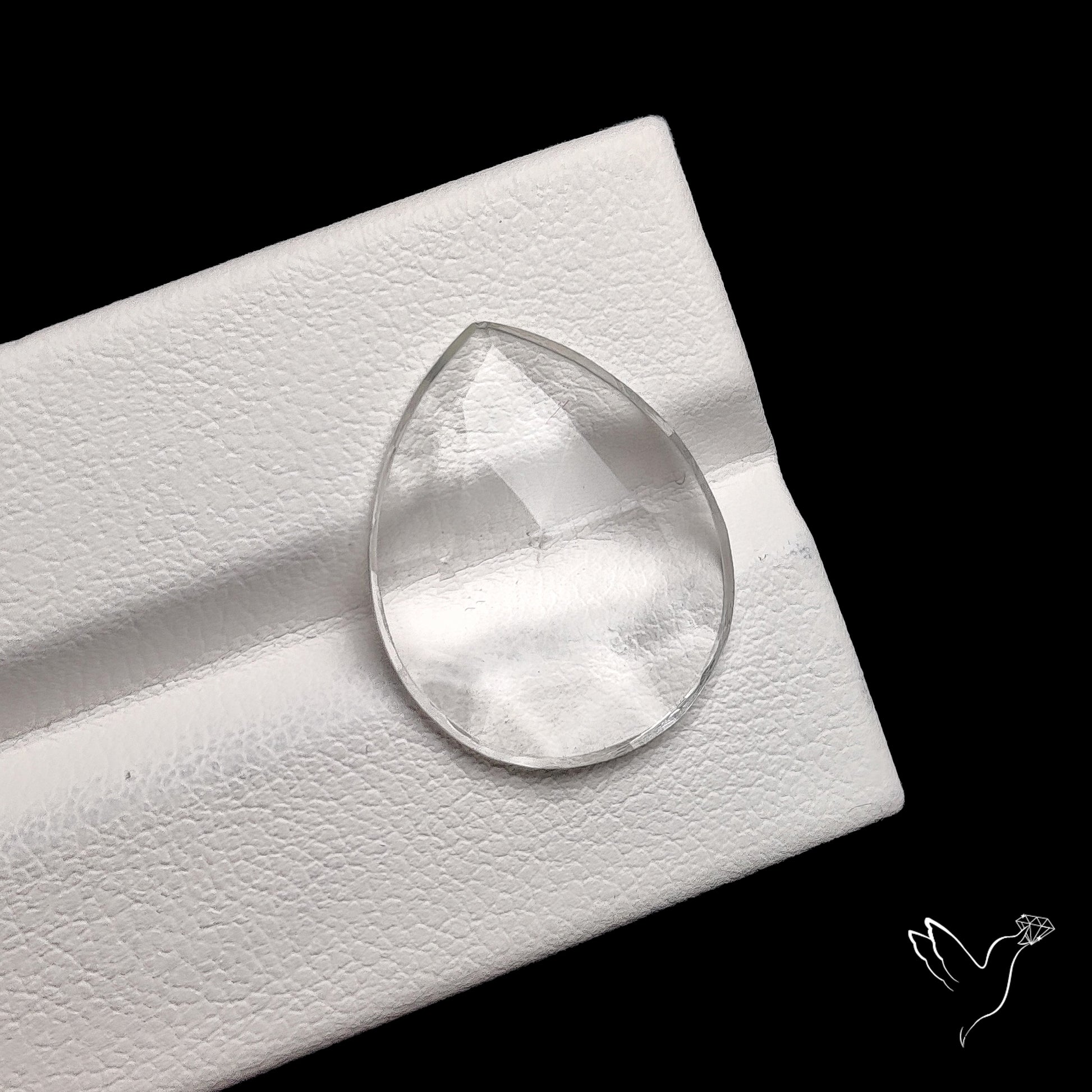 Rose Cut Himalayan Clear Quartz