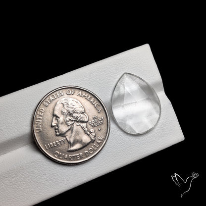 Rose Cut Himalayan Clear Quartz