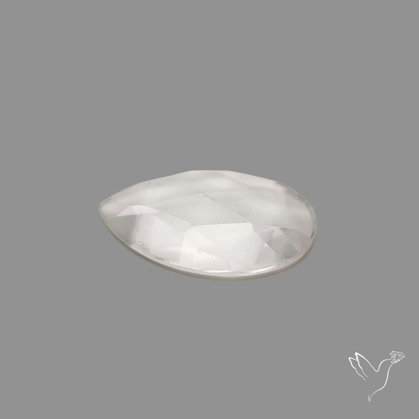 Rose Cut Himalayan Clear Quartz