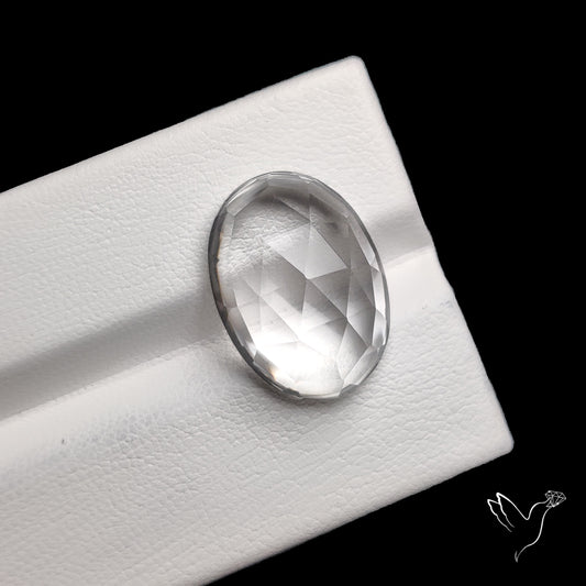 Rose Cut Himalayan Clear Quartz