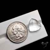 Checker Cut Himalayan Clear Quartz