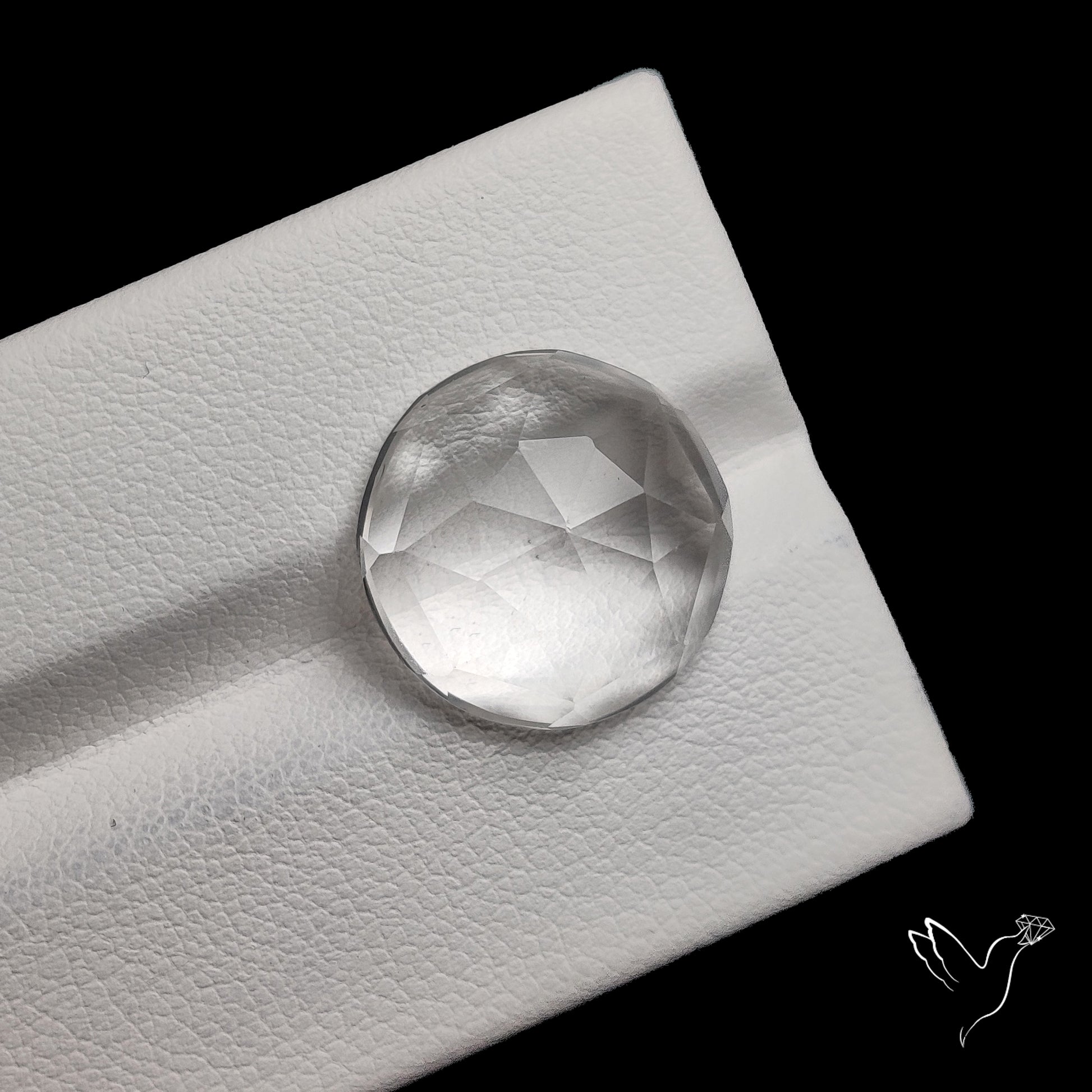 Rose Cut Himalayan Clear Quartz