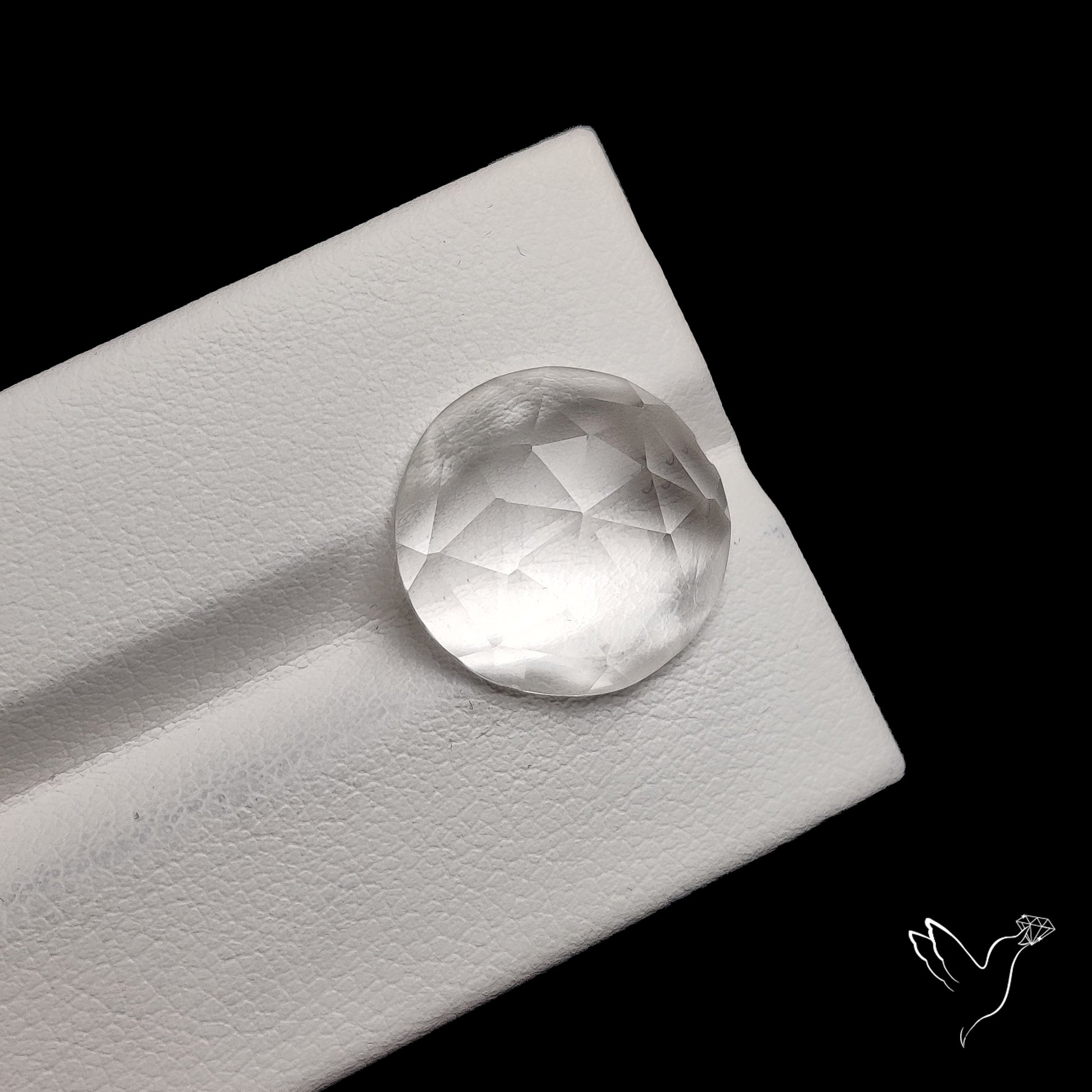 Rose Cut Himalayan Clear Quartz