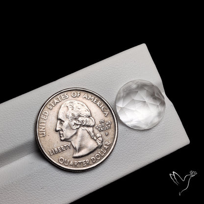 Rose Cut Himalayan Clear Quartz