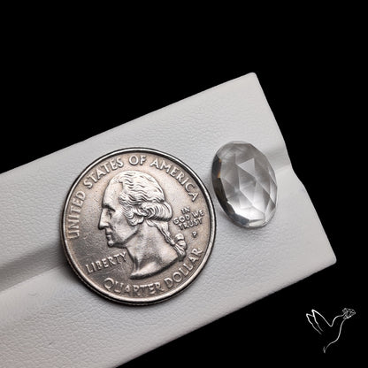 Rose Cut Himalayan Clear Quartz