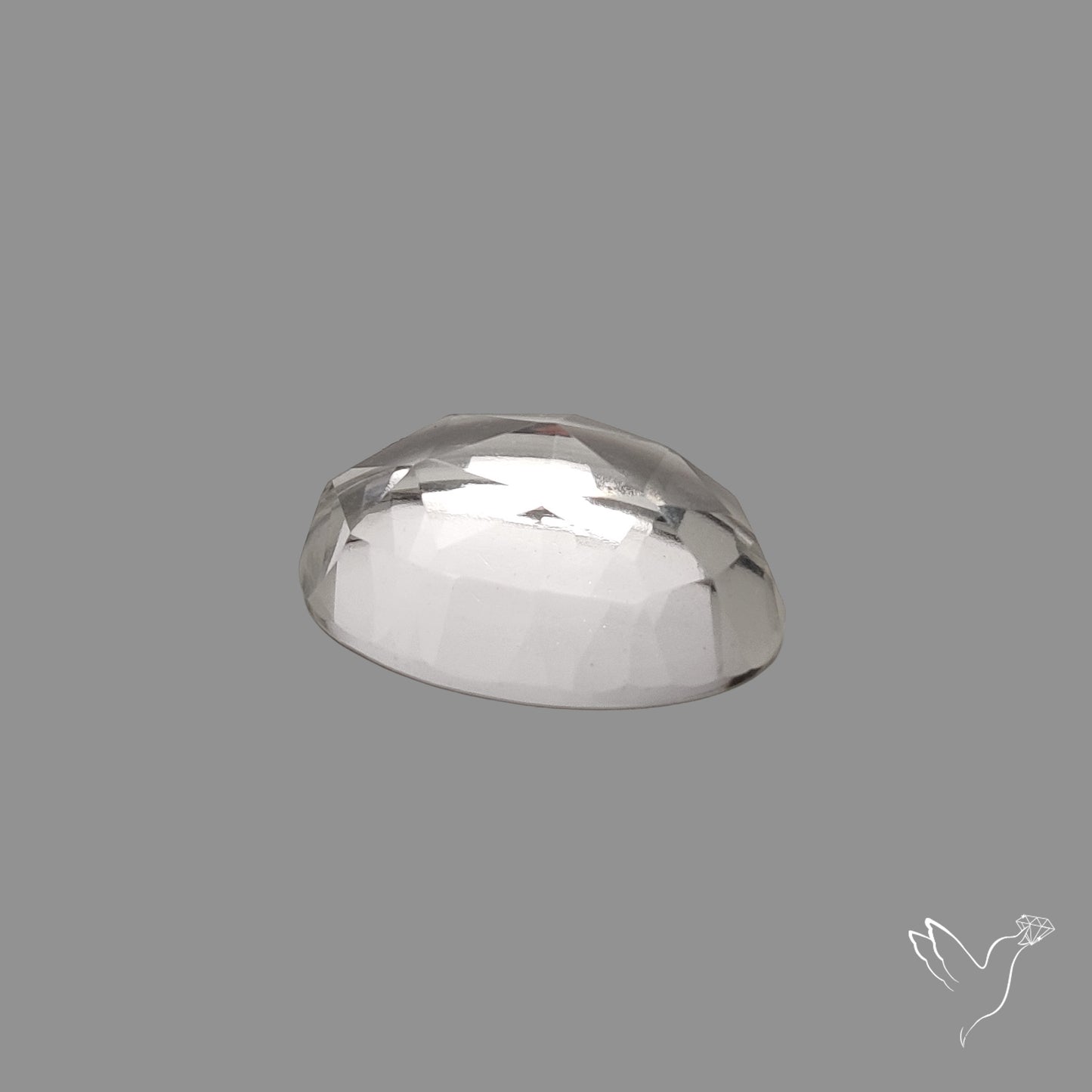 Rose Cut Himalayan Clear Quartz