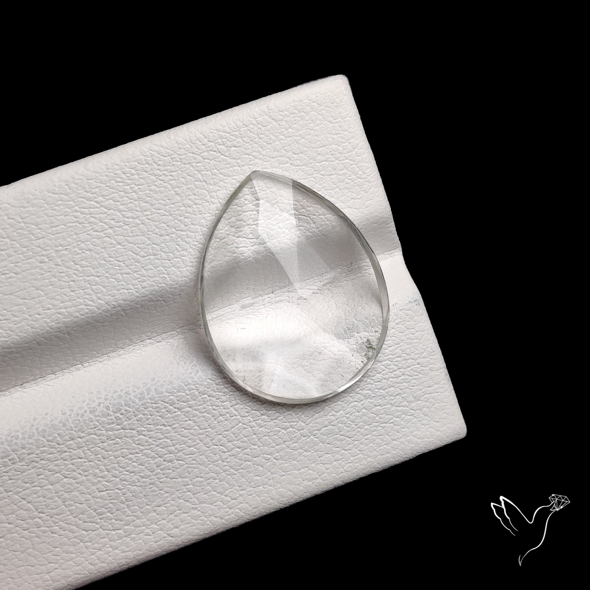 Rose Cut Himalayan Clear Quartz