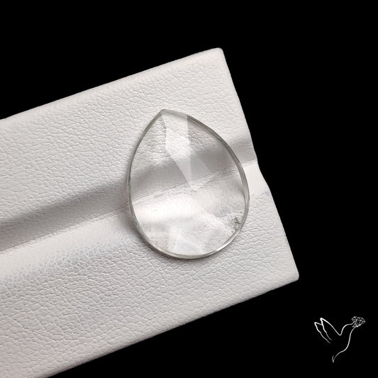 Rose Cut Himalayan Clear Quartz