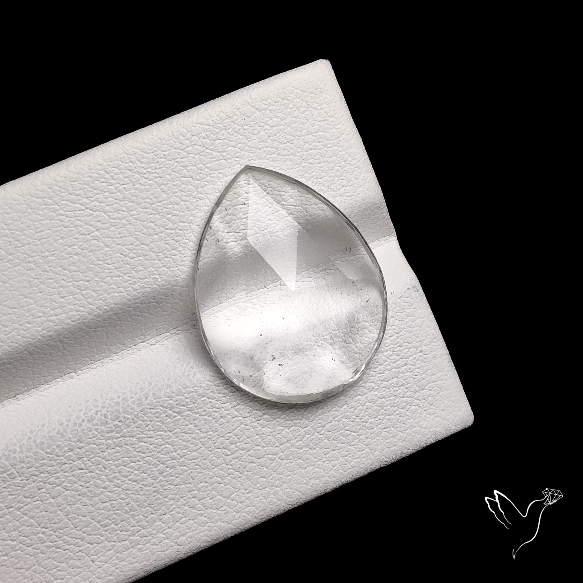 Rose Cut Himalayan Clear Quartz