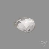 Checker Cut Himalayan Clear Quartz