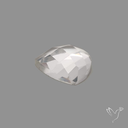 Checker Cut Himalayan Clear Quartz