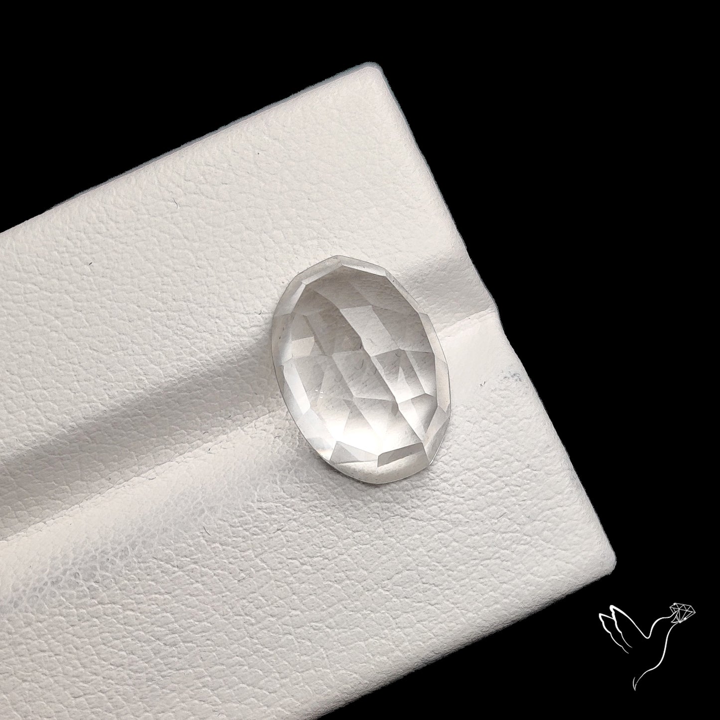 Rose Cut Himalayan Clear Quartz