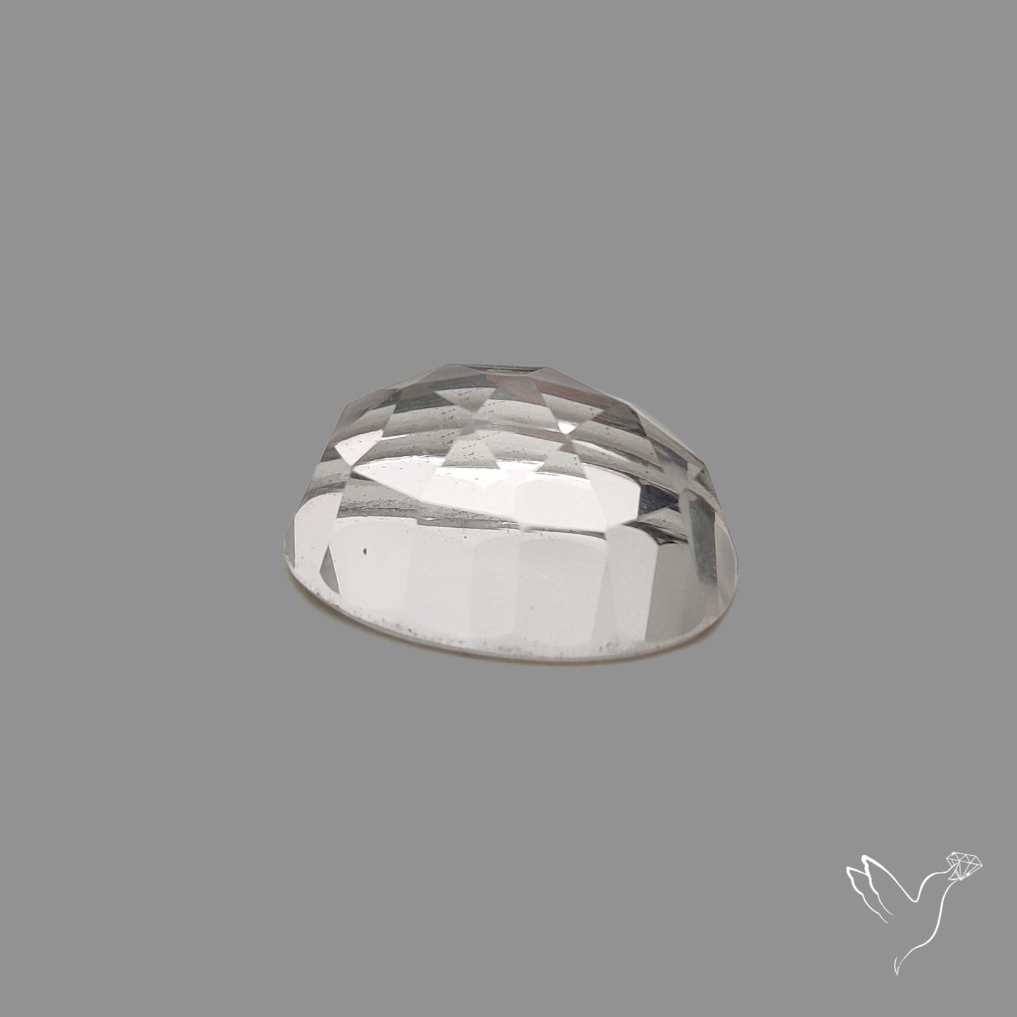 Rose Cut Himalayan Clear Quartz