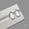 Portrait Cut Natural Himalayan Clear Quartz Pair